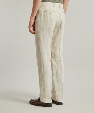 Percival - Tailored Linen Trousers image number 3