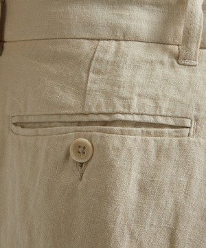 Percival - Tailored Linen Trousers image number 4