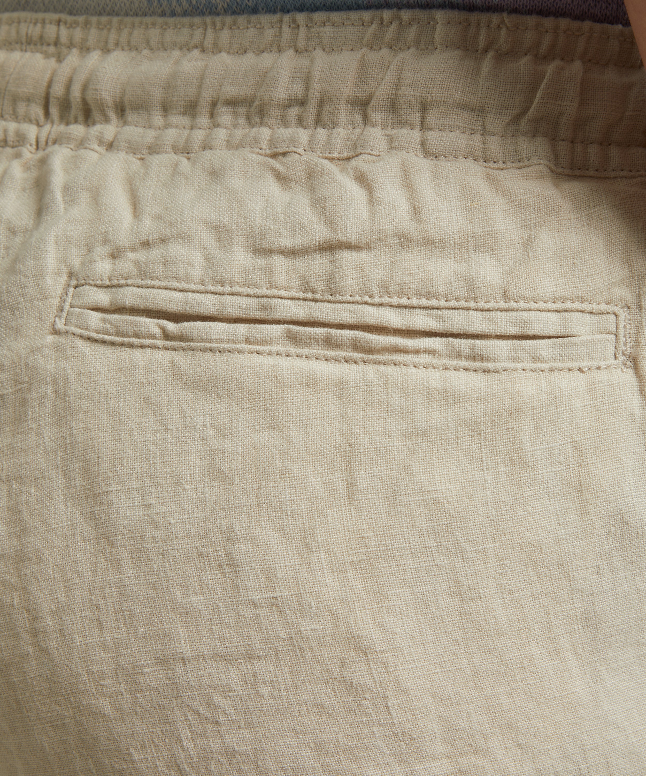 Percival - Linen Drawstring Shorts image number 4