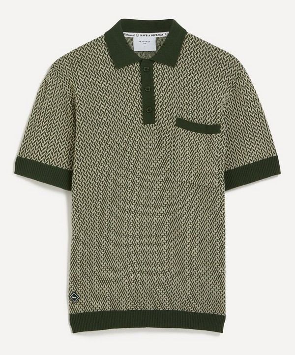 Percival - Casa Martini Knitted Polo image number null