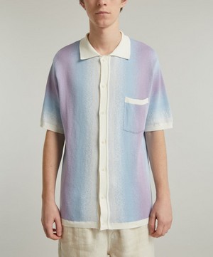 Percival - Ombre Knitted Shirt image number 2