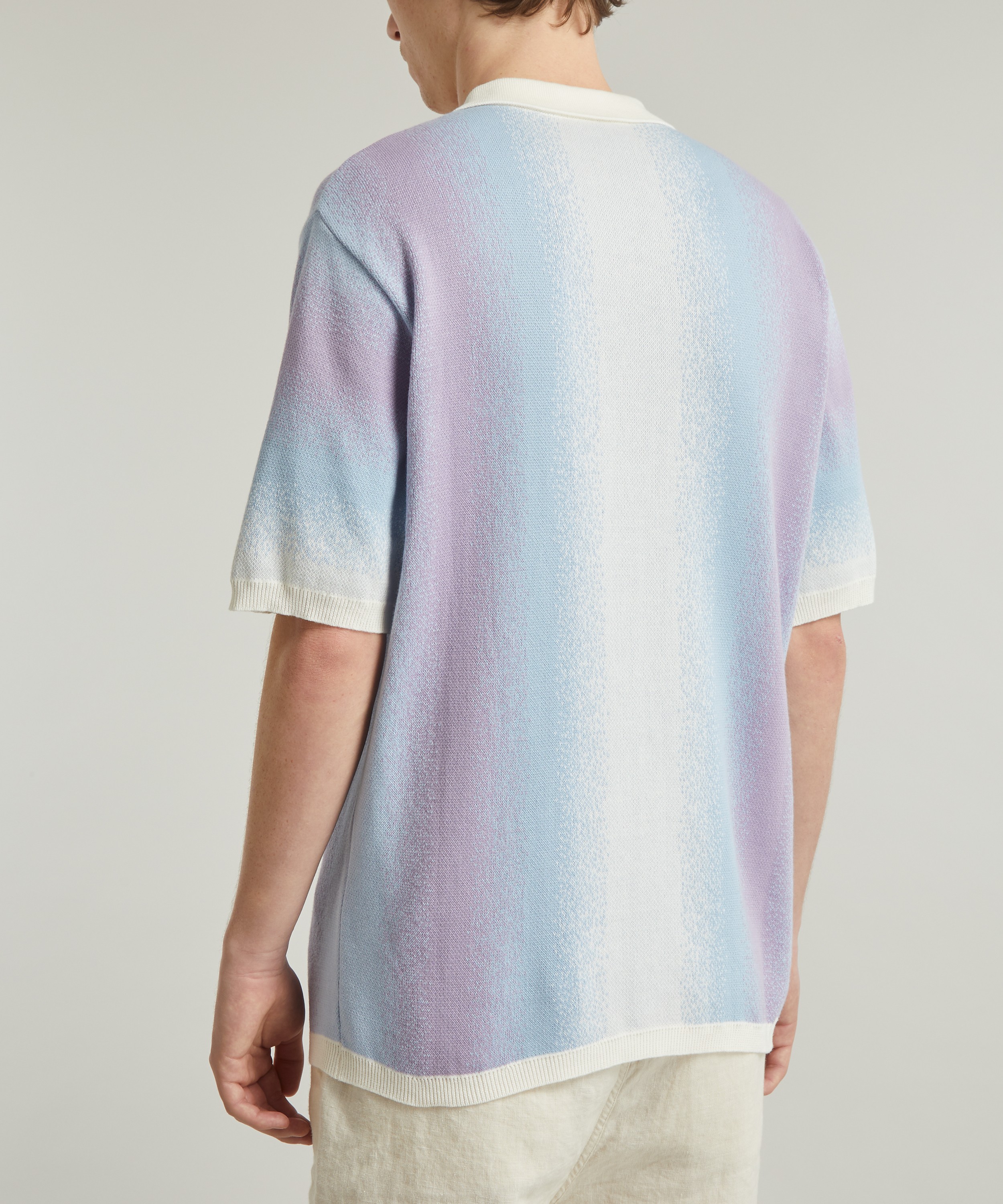 Percival - Ombre Knitted Shirt image number 3