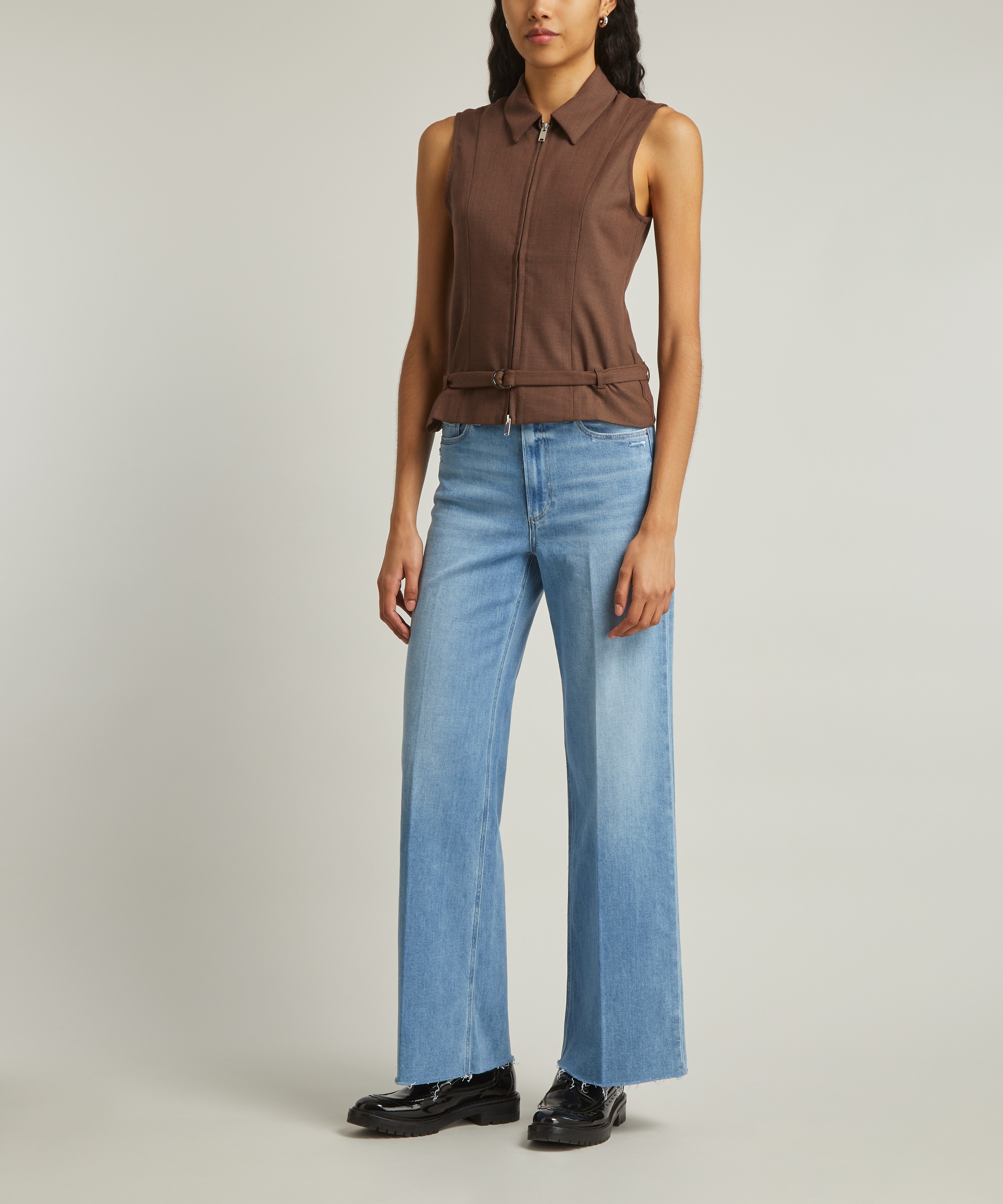Paige - Anessa 31” Helena Wide Leg Jeans image number 1