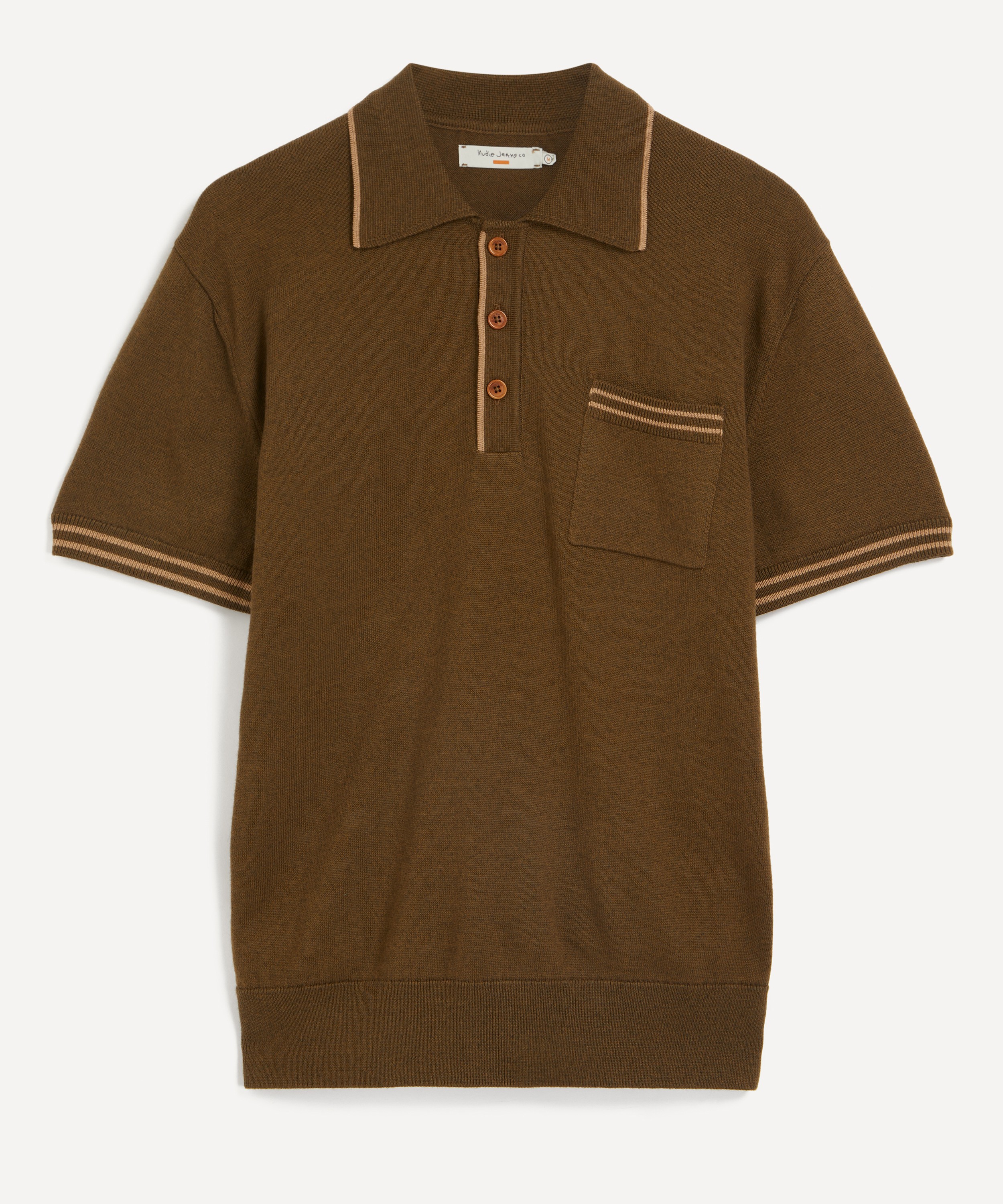 Nudie Jeans - Frippe Polo Club Shirt image number 0