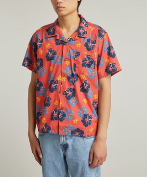 Nudie Jeans - Arthur Flower Hawaii Shirt image number 2