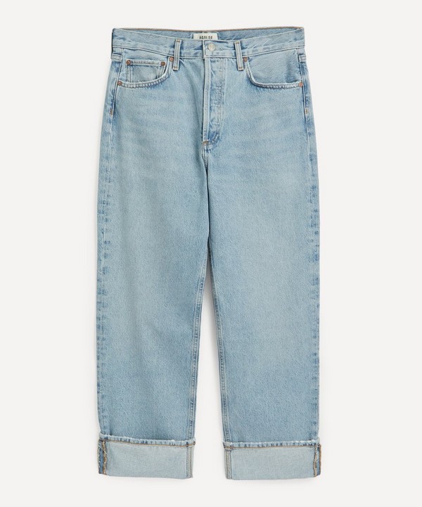 AGOLDE - Fran Low-Slung Straight Jeans in Force