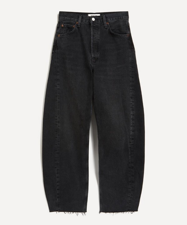AGOLDE - Luna High-Rise Pieced Taper Jeans in Posses  image number null