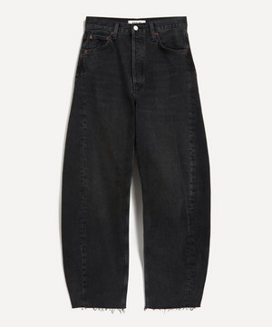 AGOLDE - Luna High-Rise Pieced Taper Jeans in Posses  image number 0