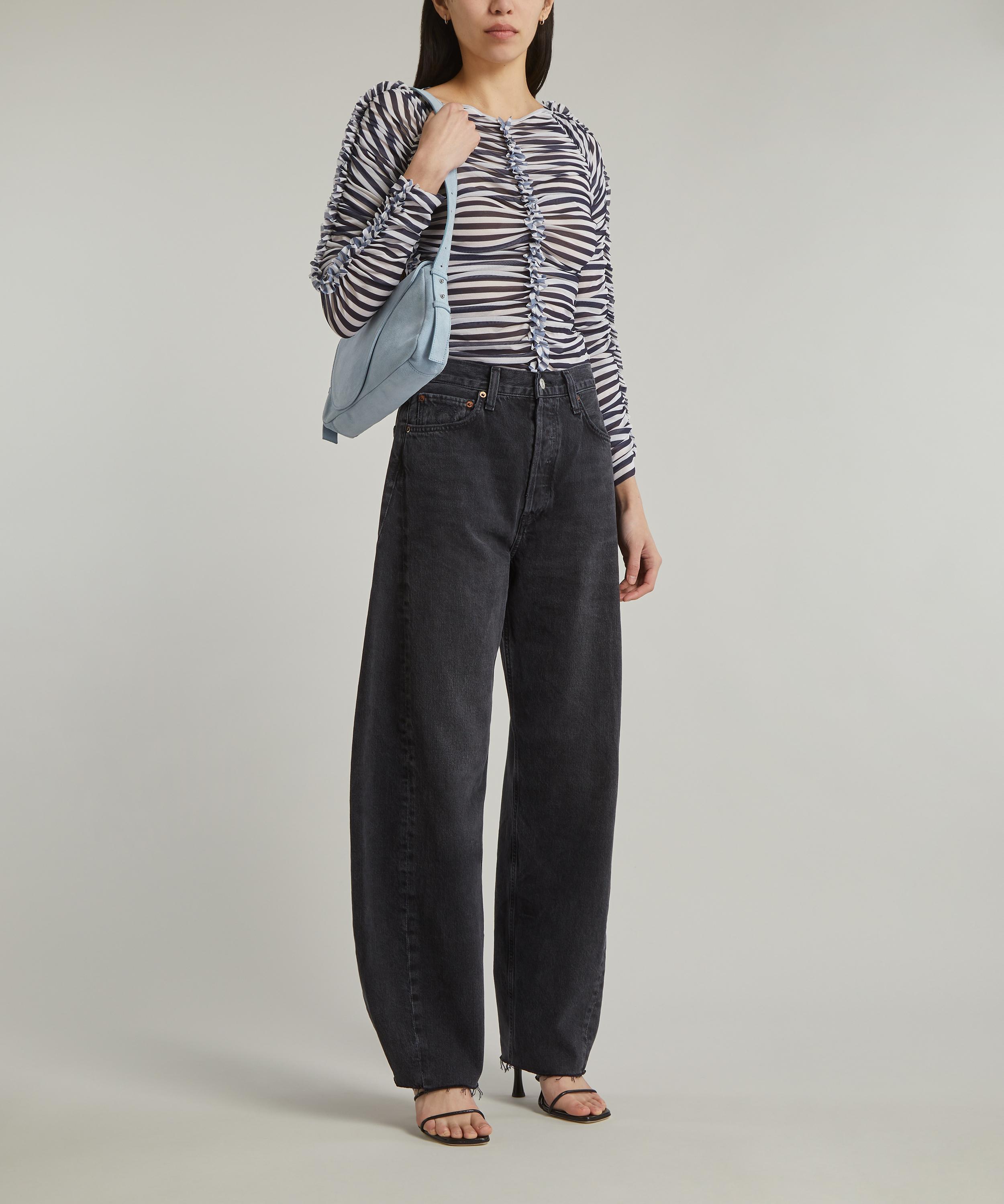AGOLDE - Luna High-rise Pieced Taper Jeans in Posses image number 1