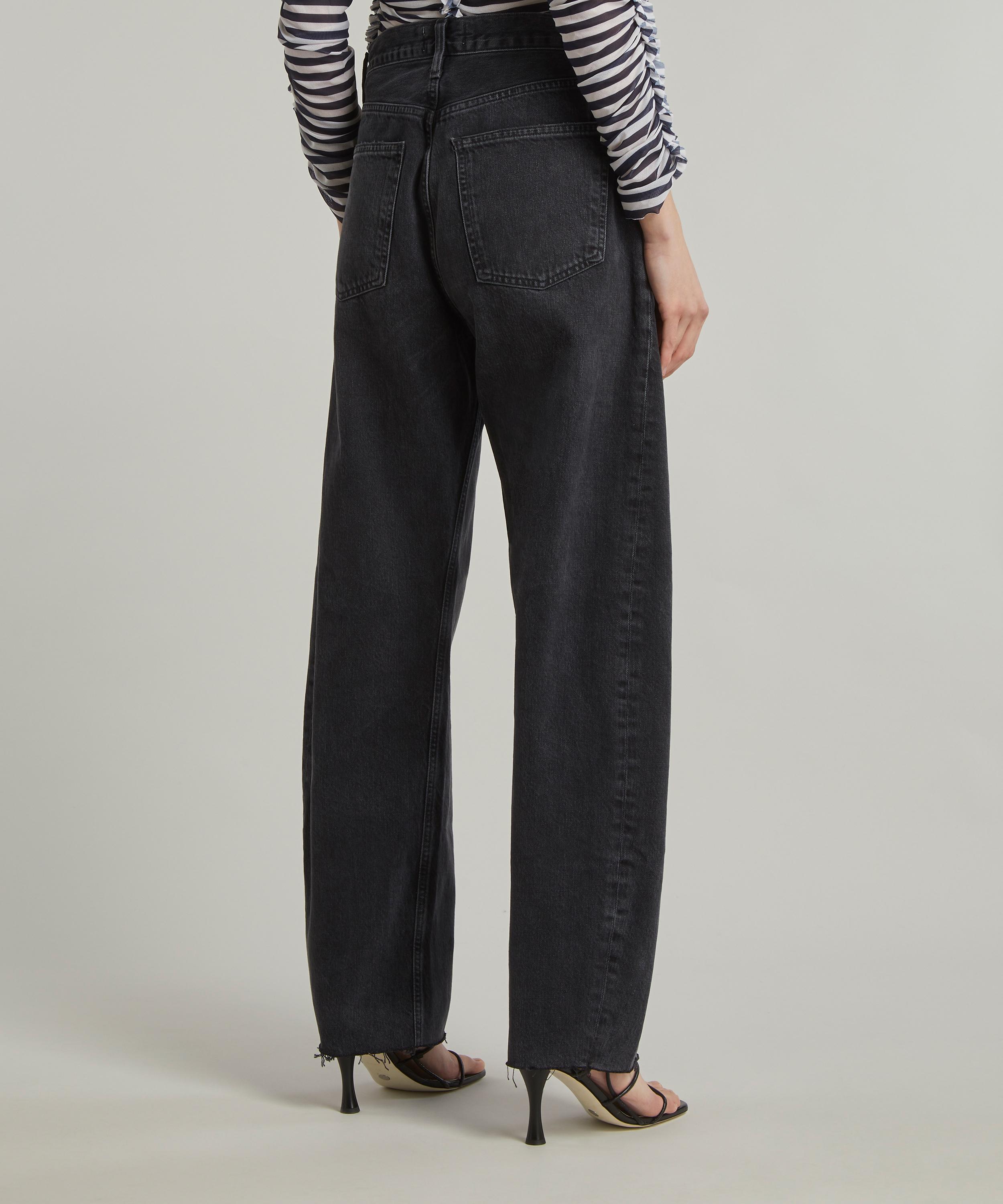 AGOLDE - Luna High-rise Pieced Taper Jeans in Posses image number 3
