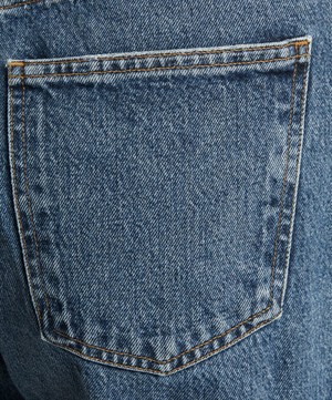 AGOLDE - Luna High-Rise Pieced Taper Jeans in Control image number 4