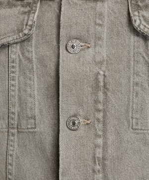 Citizens of Humanity - Quira Puff Denim Jacket in Quartz Grey image number 4