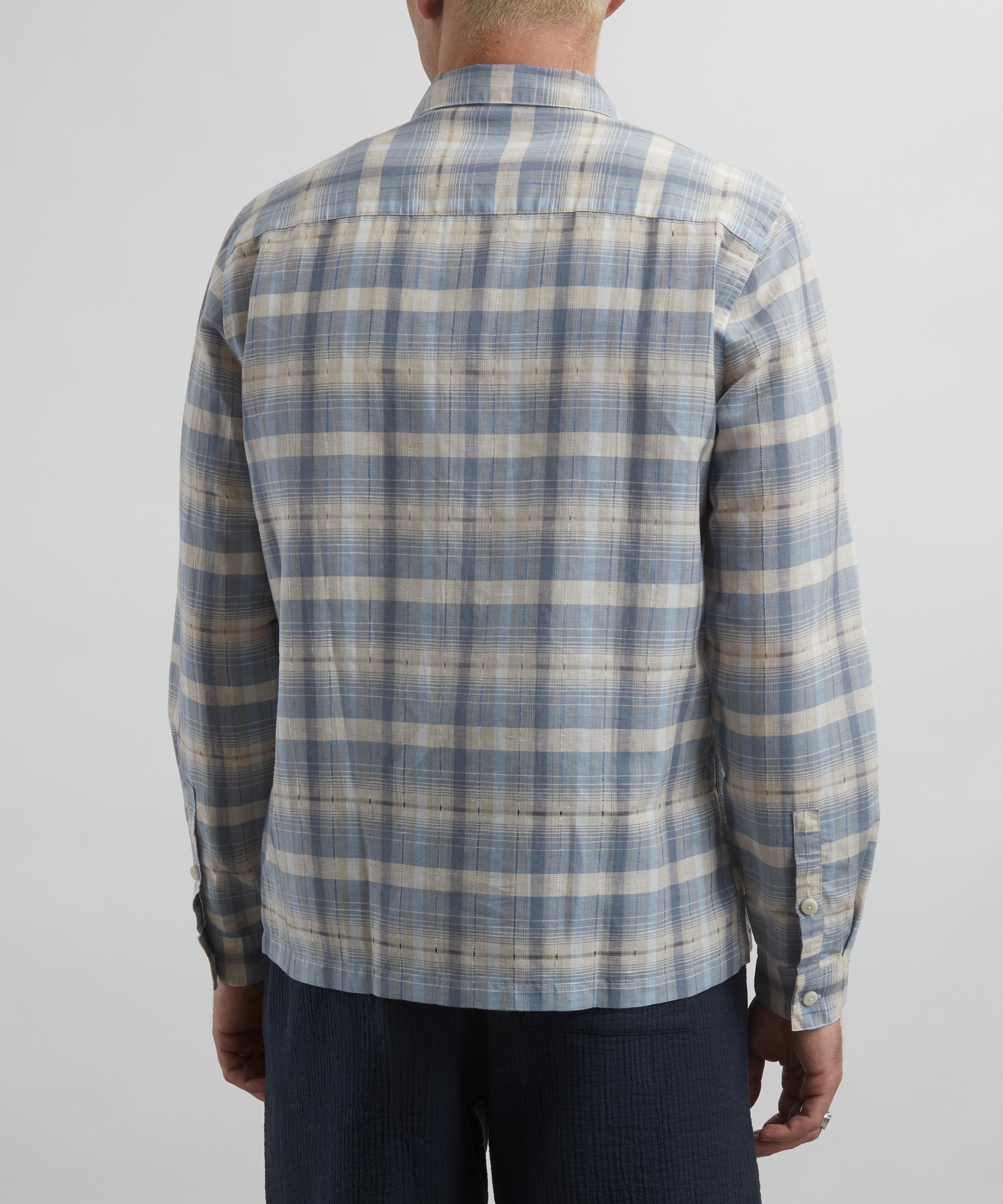 Folk - Open Check Patch Shirt image number 3