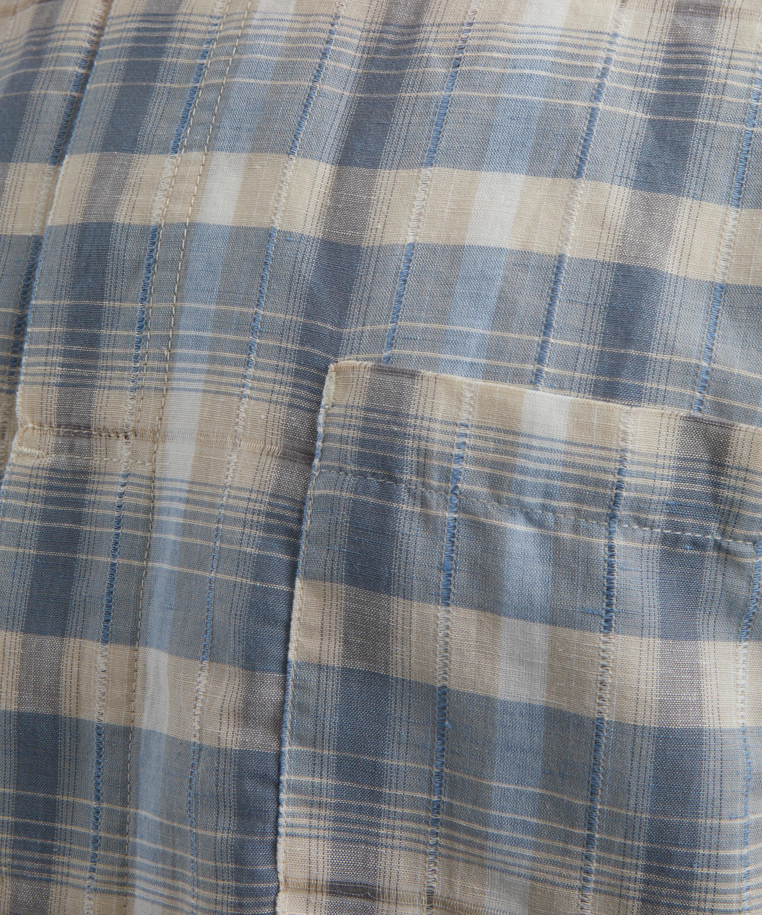 Folk - Open Check Patch Shirt image number 4