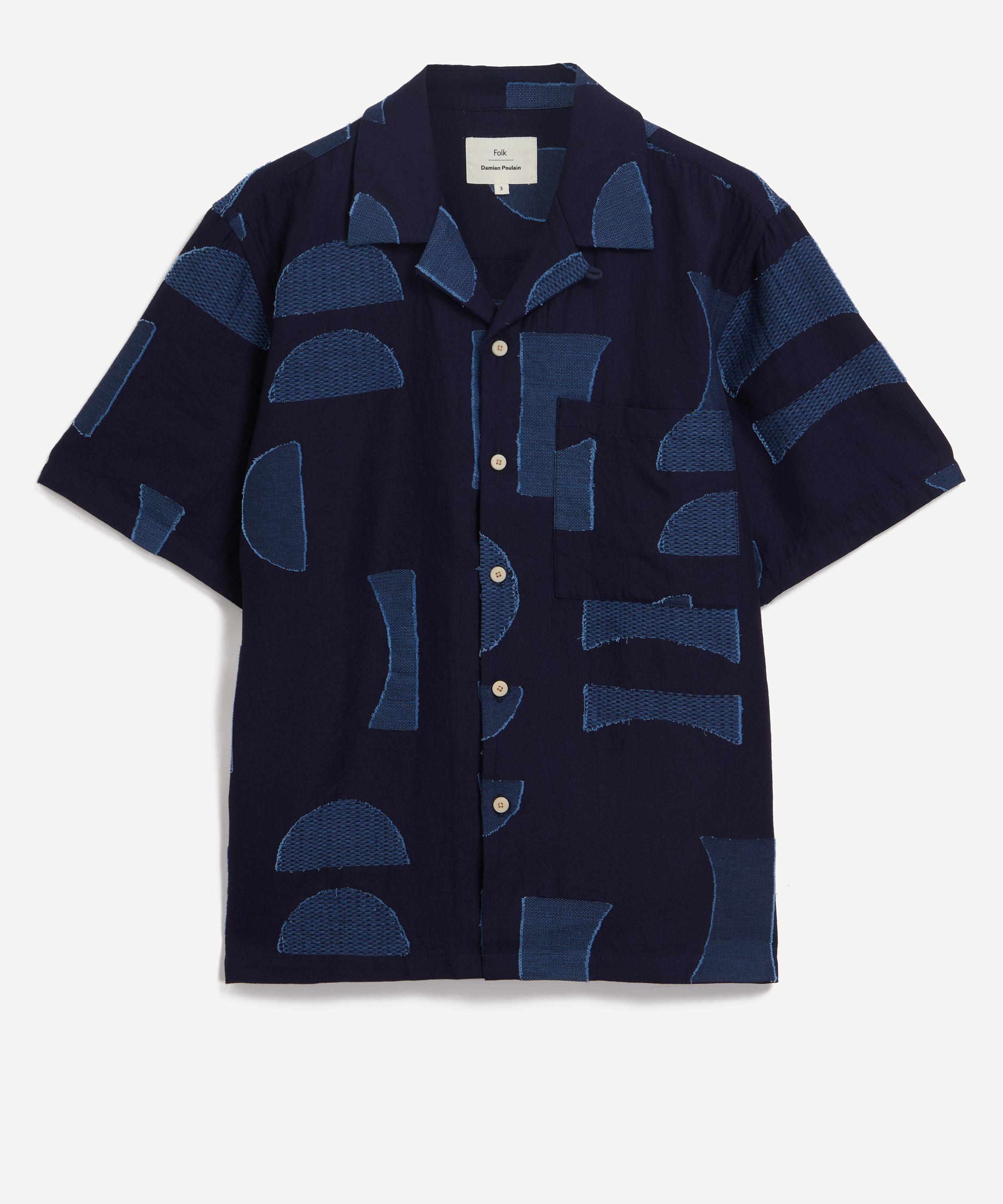 Folk - Relaxed Indigo Moon Soft Collar Shirt image number 0