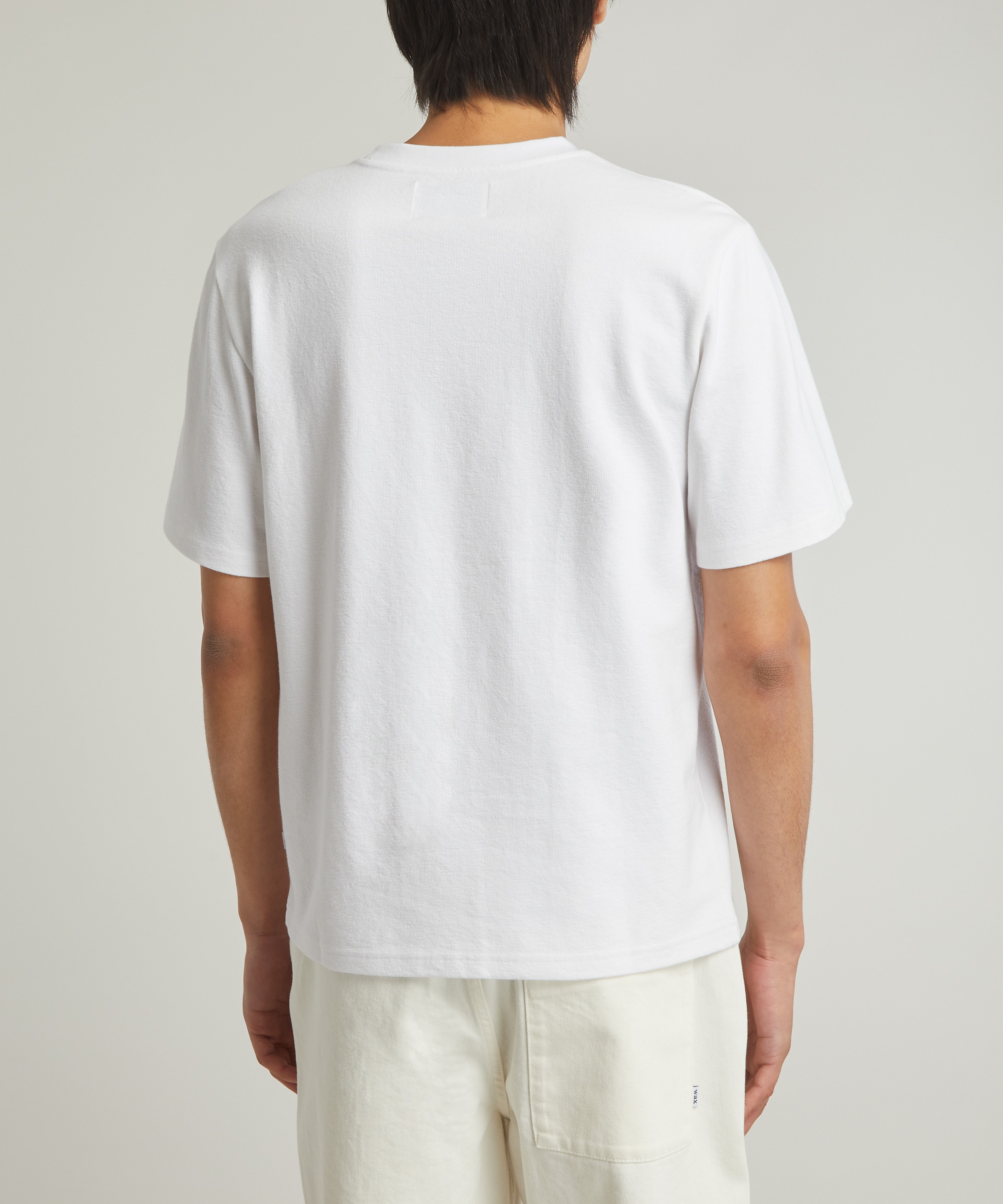 Wax London - Dean Textured Jolt White T-Shirt image number 3