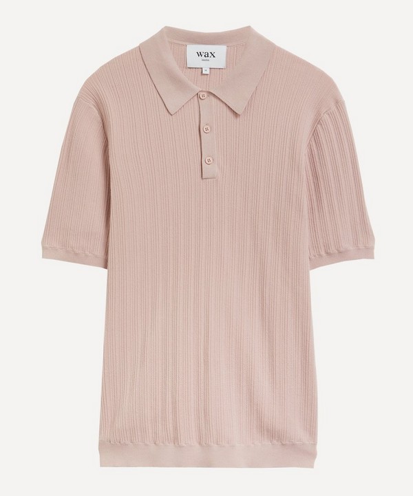 Wax London - Naples Pink Polo Shirt  image number null