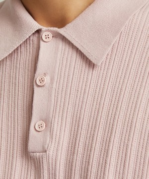 Wax London - Naples Pink Polo Shirt  image number 4