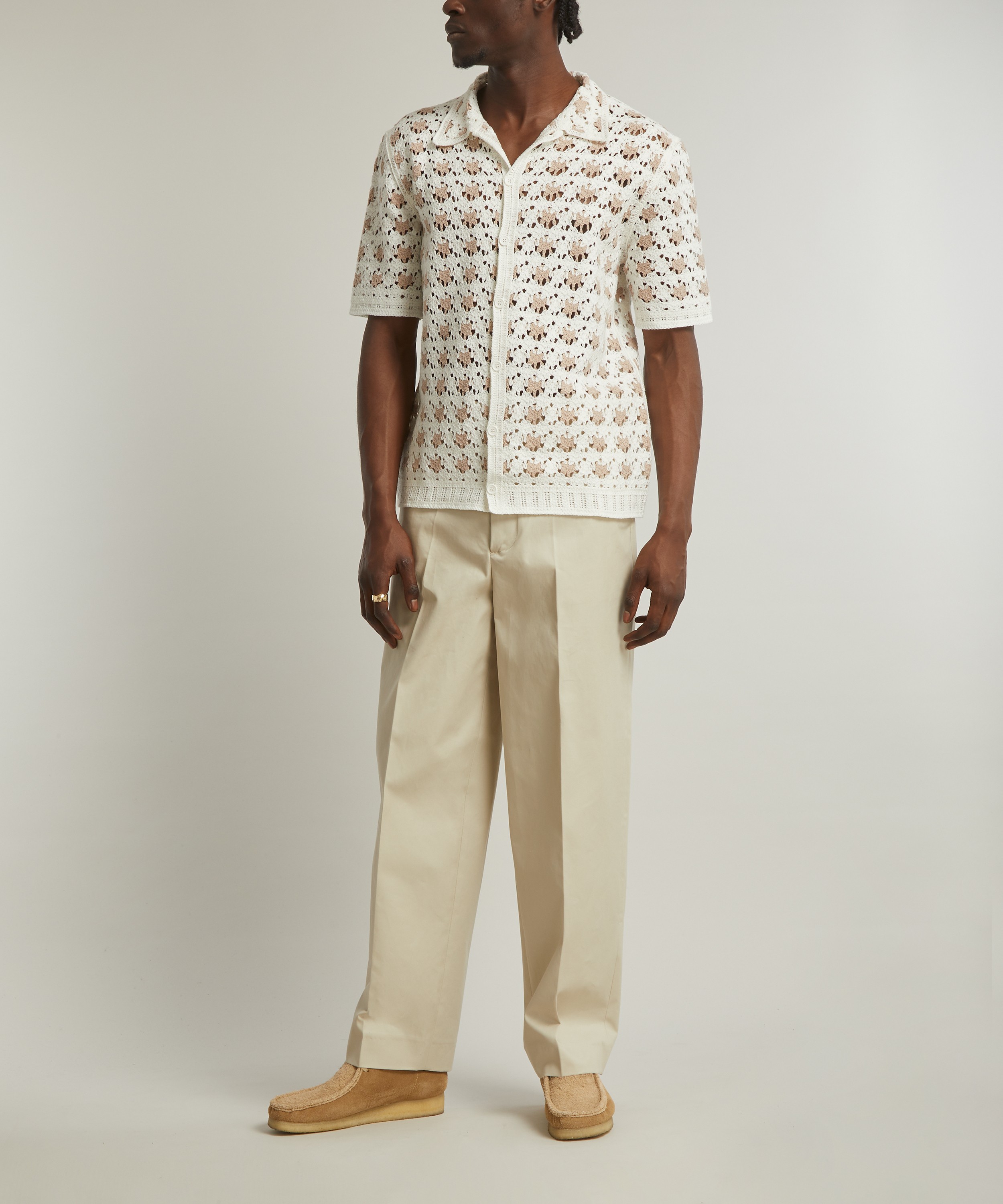 Wax London - Porto Crochet Shirt image number 1