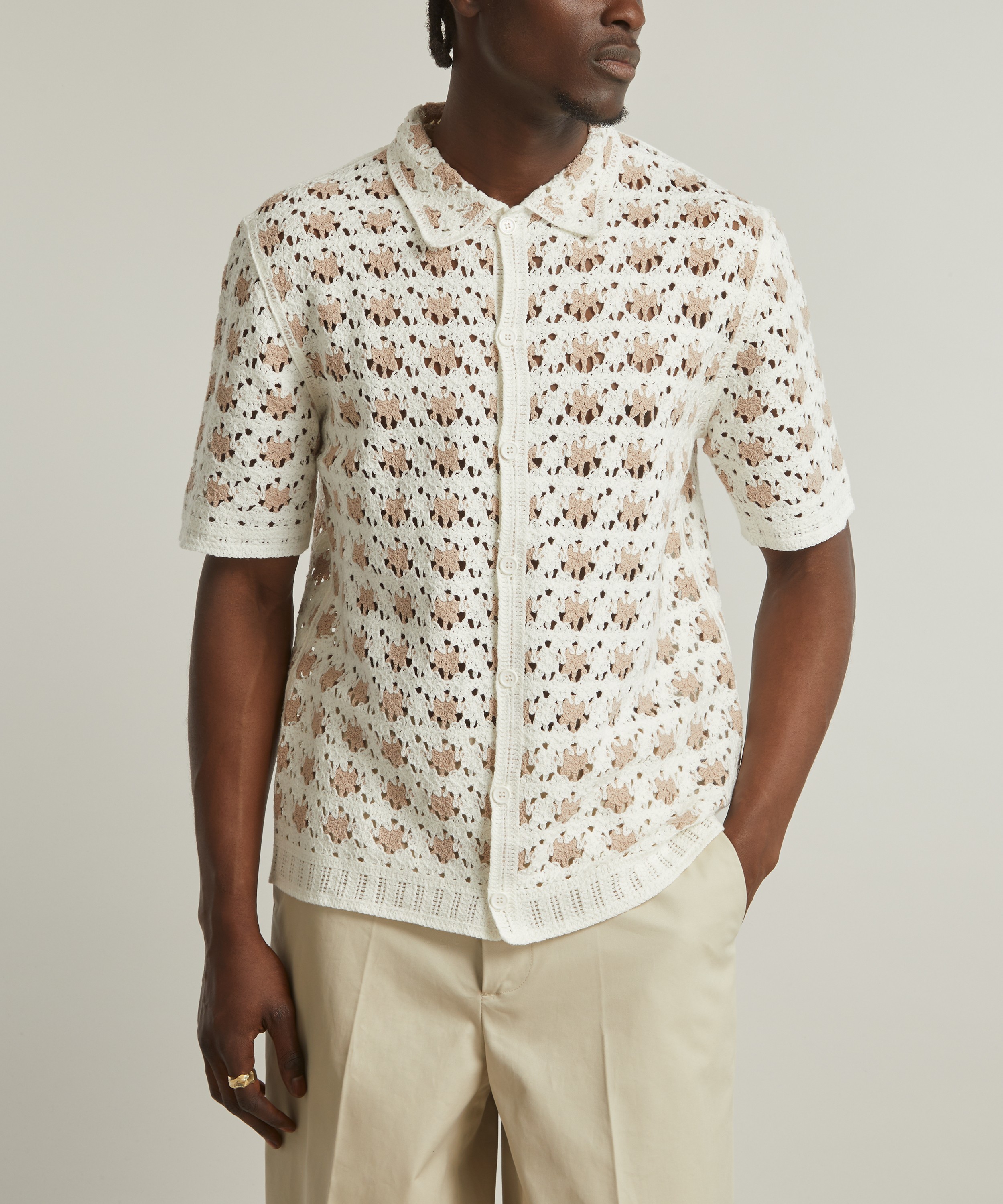 Wax London - Porto Crochet Shirt image number 2