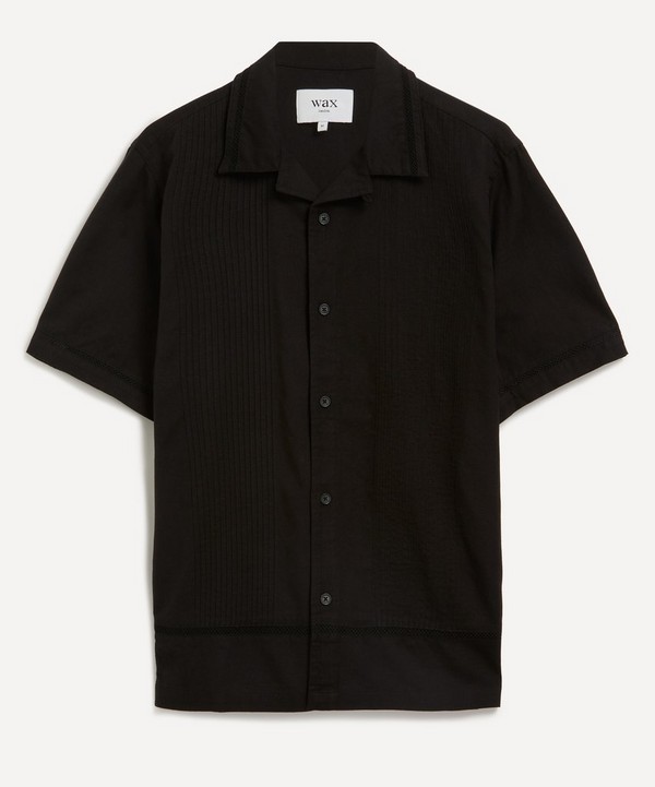 Wax London - Newton Short-Sleeve Pintuck Shirt image number null