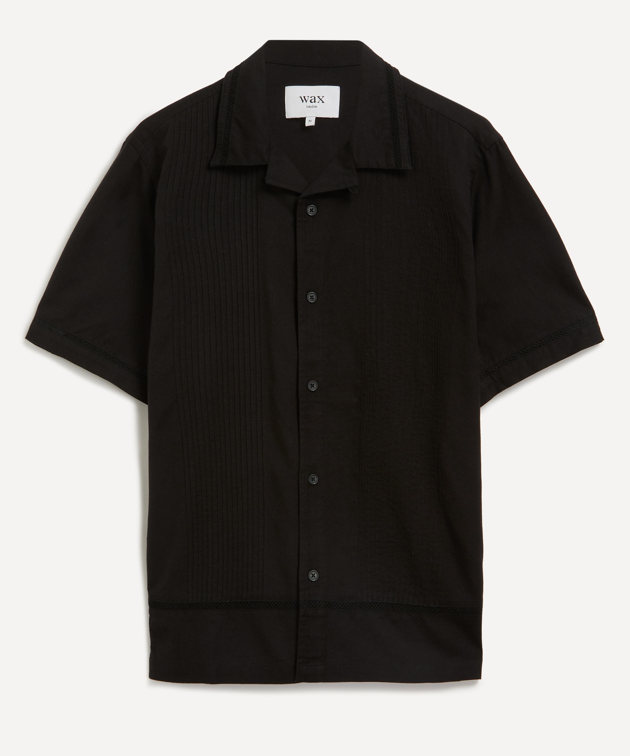Wax London - Newton Short-Sleeve Pintuck Shirt image number 
