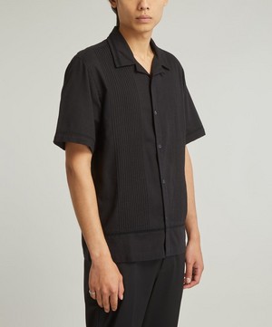 Wax London - Newton Short-Sleeve Pintuck Shirt image number 2