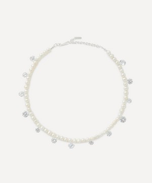 Completedworks - Sterling Silver Dreaming Awake Pearl Necklace image number 0