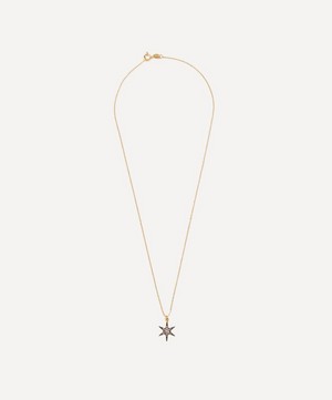 Kirstie Le Marque - Mixed Metal Diamond Cosmic Star Pendant Necklace image number 1