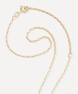 Kirstie Le Marque - 9ct Gold Diamond Horn and Pearl Pendant Necklace image number 2