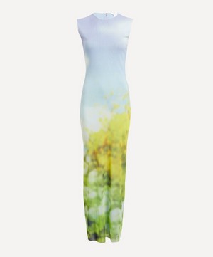 Acne Studios - Sleeveless Blurred Landscape Maxi-Dress image number 0