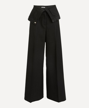 Acne Studios - Tailored Wool-Blend Trousers image number 0
