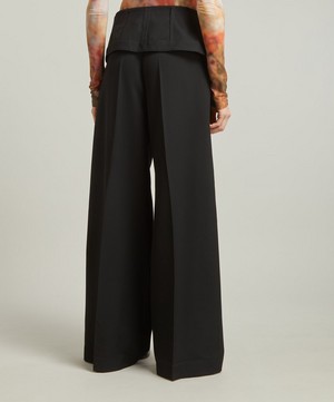 Acne Studios - Tailored Wool-Blend Trousers image number 3