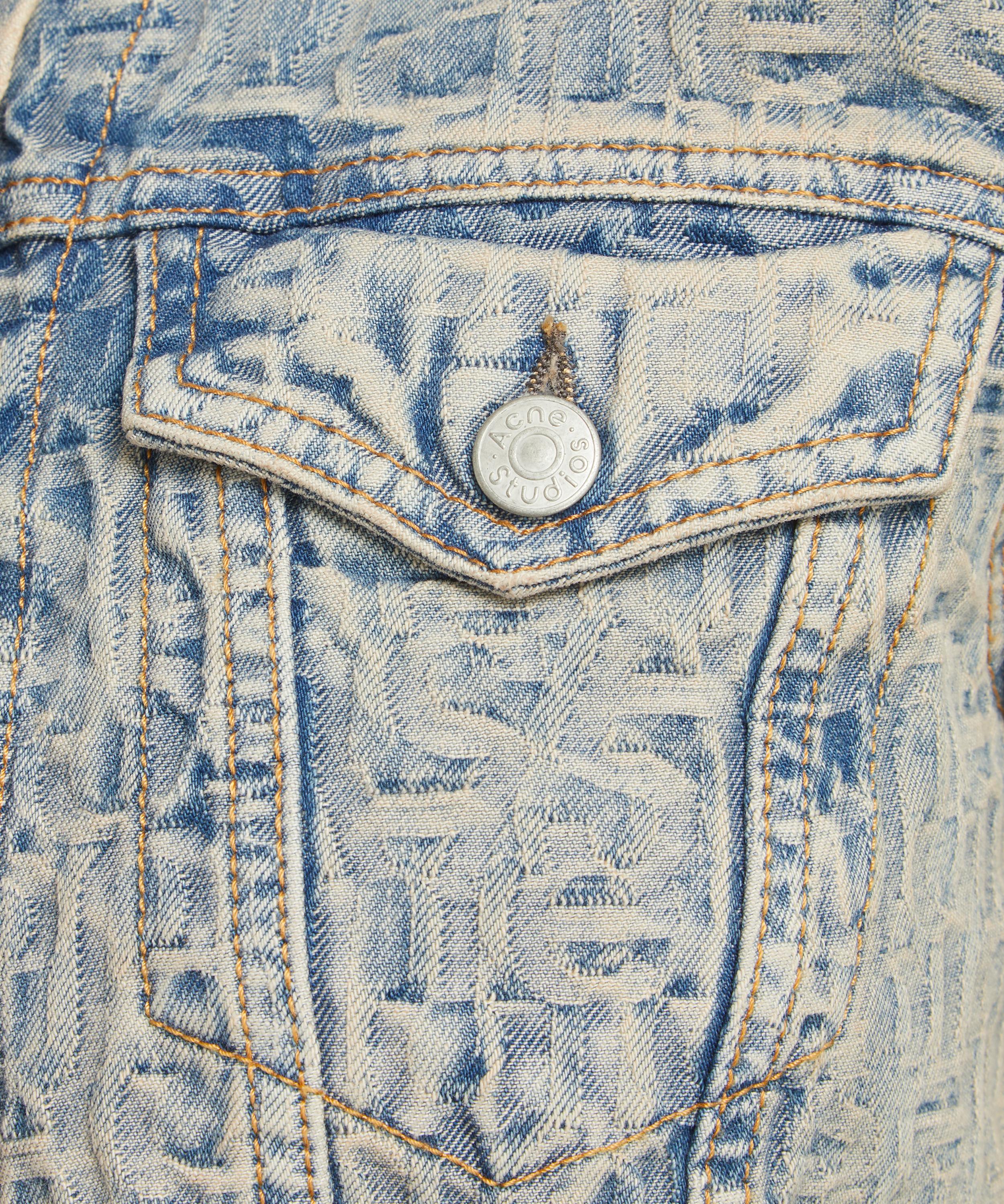 Acne Studios - Monogram Denim Jacket image number 4