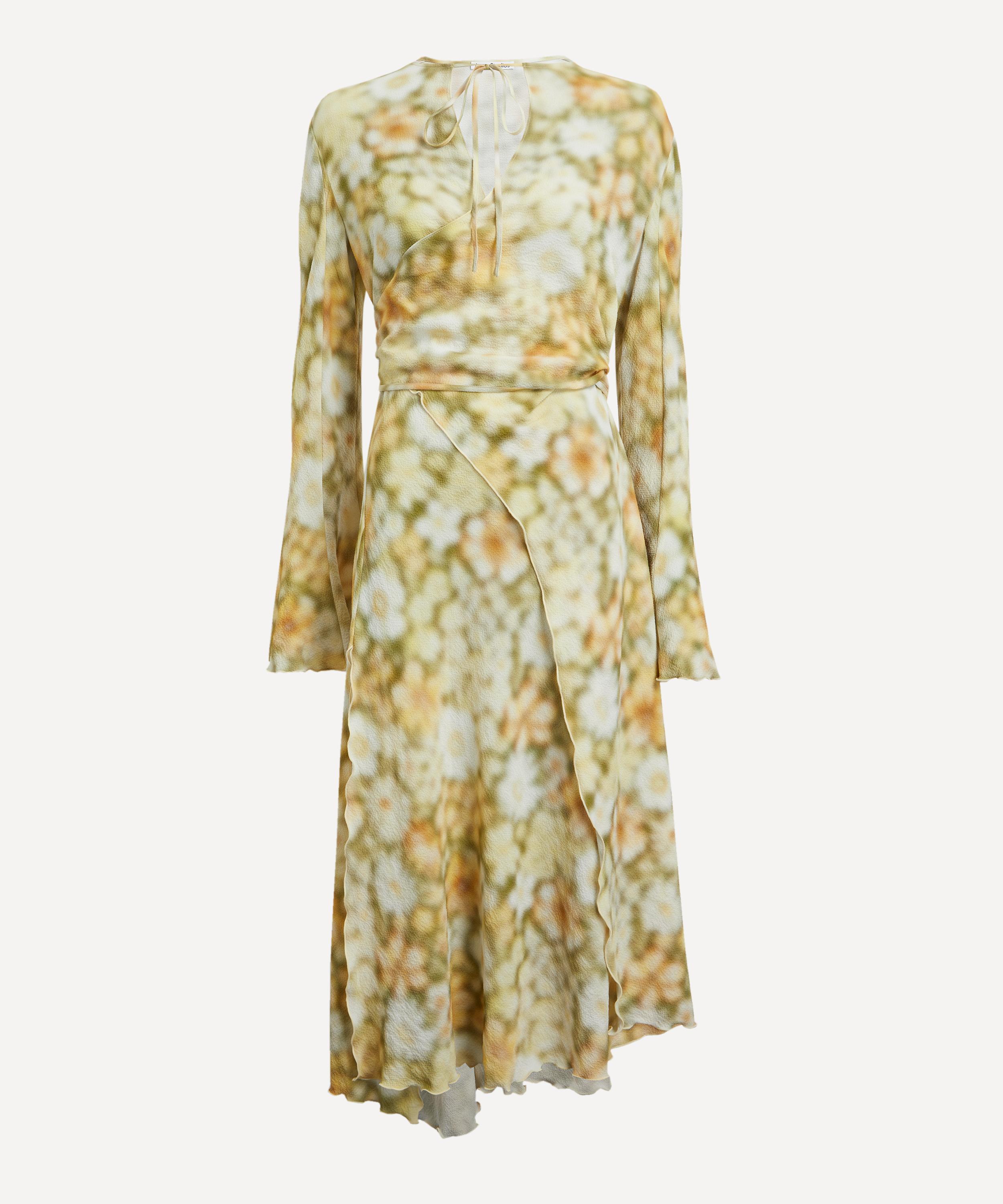 Acne Studios - Wrap Print Dress image number 0