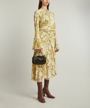 Acne Studios - Wrap Print Dress image number 1