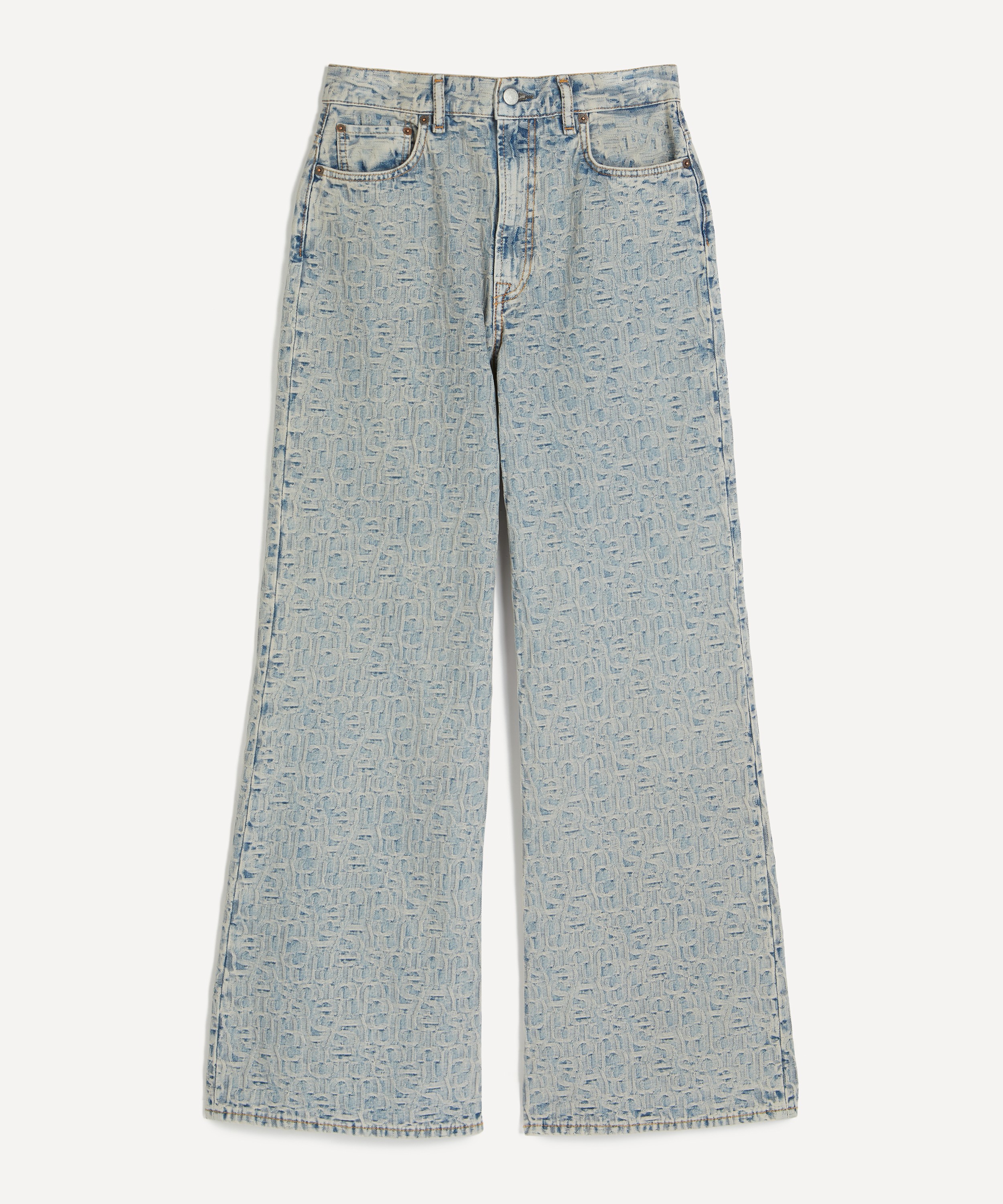 Acne Studios - 2002 Monogram Relaxed Fit Jeans image number 0
