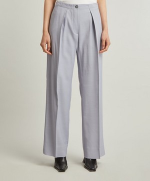 Acne Studios - Dusty Lilac Tailored Trousers image number 2
