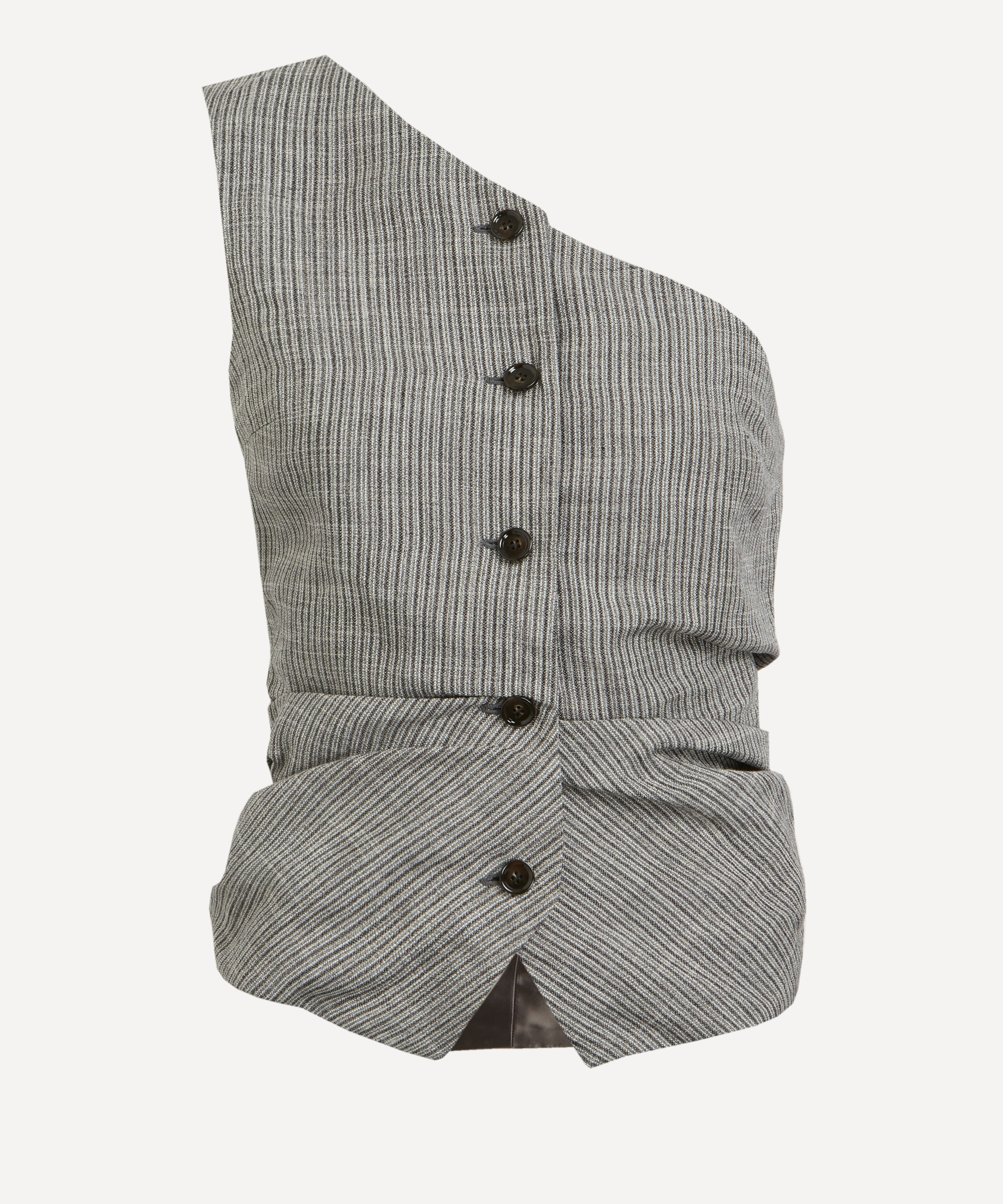 Acne Studios - Off Shoulder Button-Up Shirt image number 0