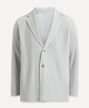 HOMME PLISSÉ ISSEY MIYAKE - Single-Breasted Pleated Blazer image number 0