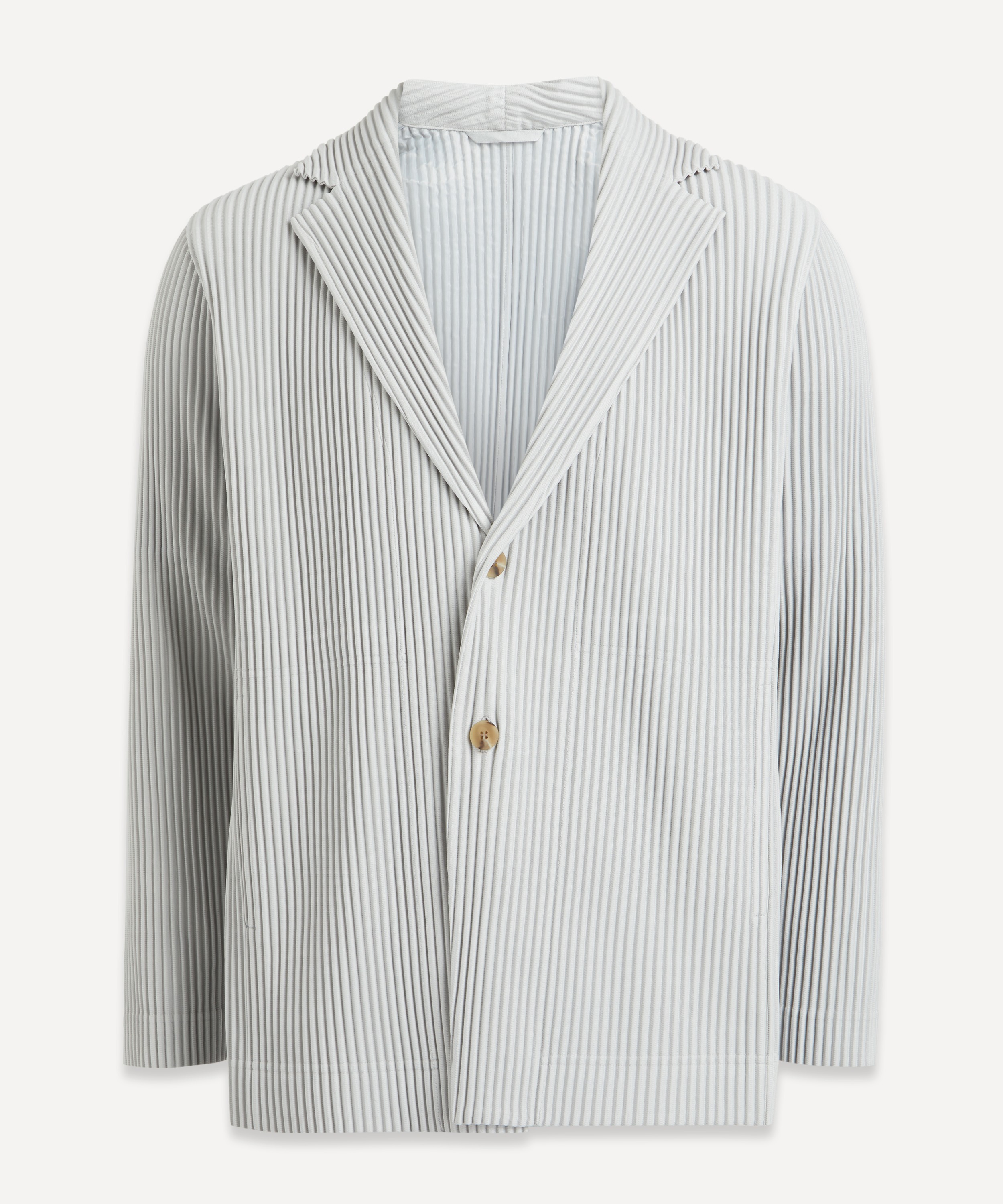 HOMME PLISSÉ ISSEY MIYAKE - Single-Breasted Pleated Blazer image number null