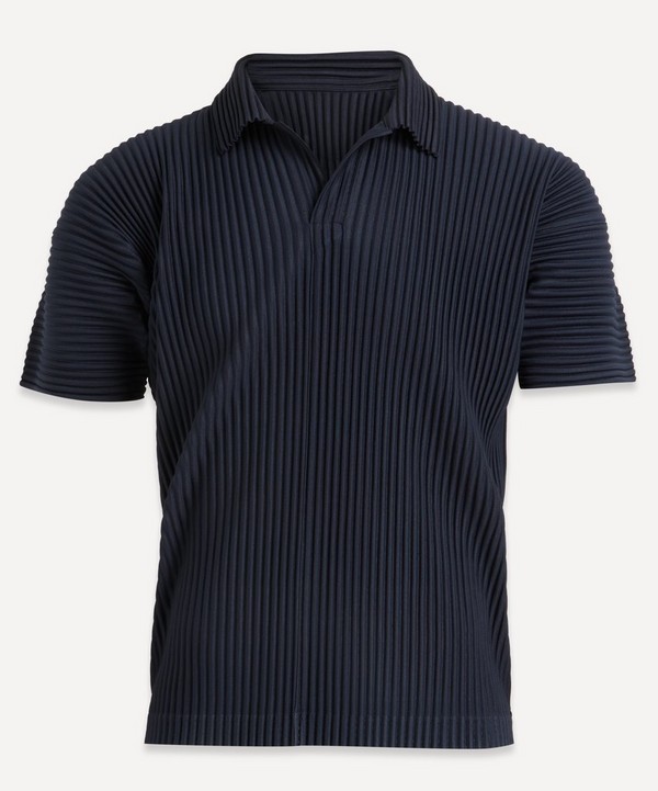 HOMME PLISSÉ ISSEY MIYAKE - Pleated Polo Shirt image number null