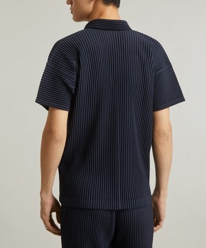 HOMME PLISSÉ ISSEY MIYAKE - Pleated Polo Shirt image number 3
