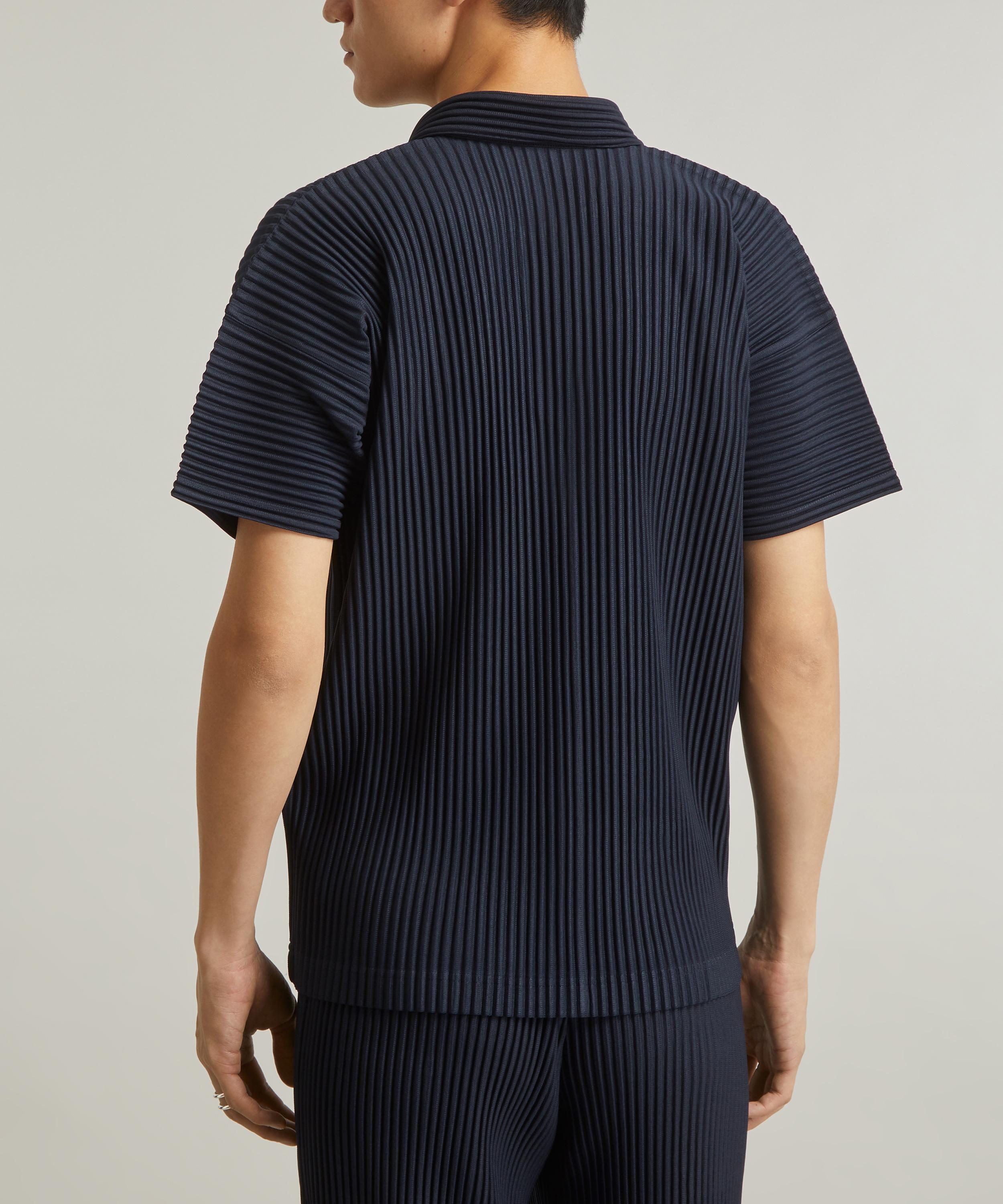 Homme Plisse Issey Miyake - Pleated Polo Shirt image number 3