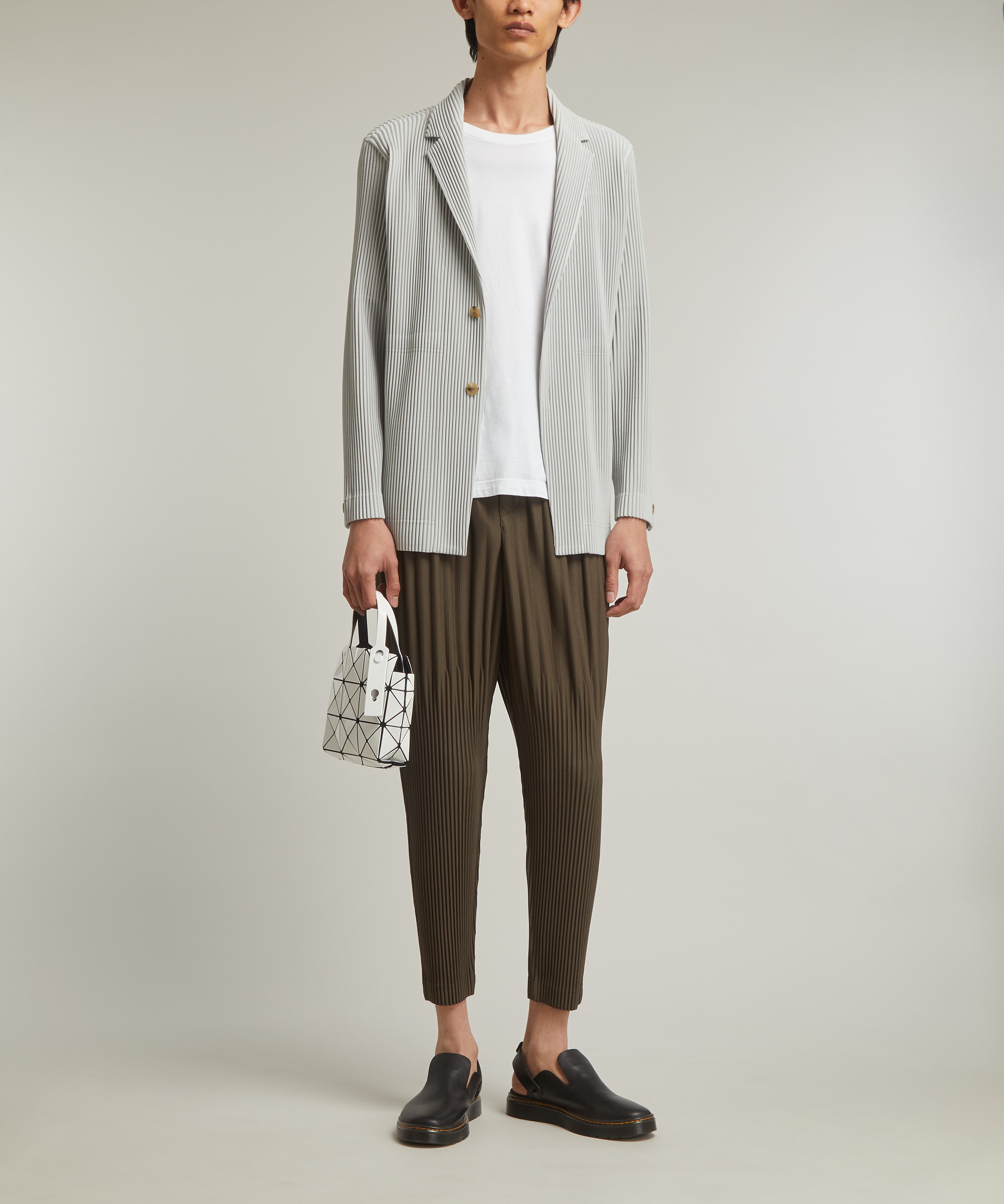 Homme Plisse Issey Miyake - Core Pleated Long Blazer image number 1