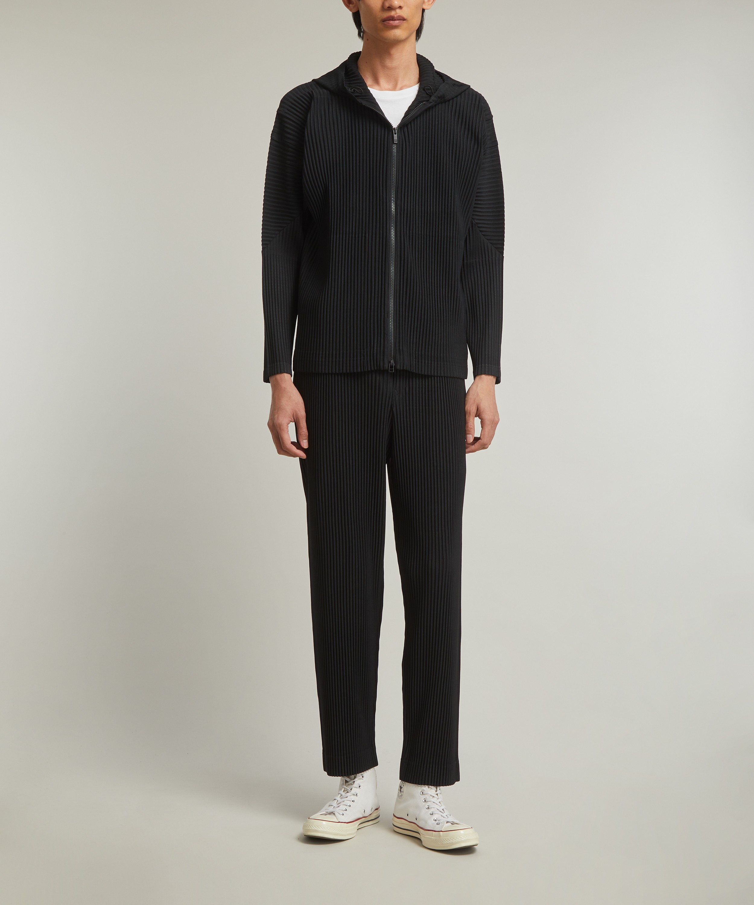 Homme Plisse Issey Miyake - Core Pleated Straight Leg Trousers image number 1