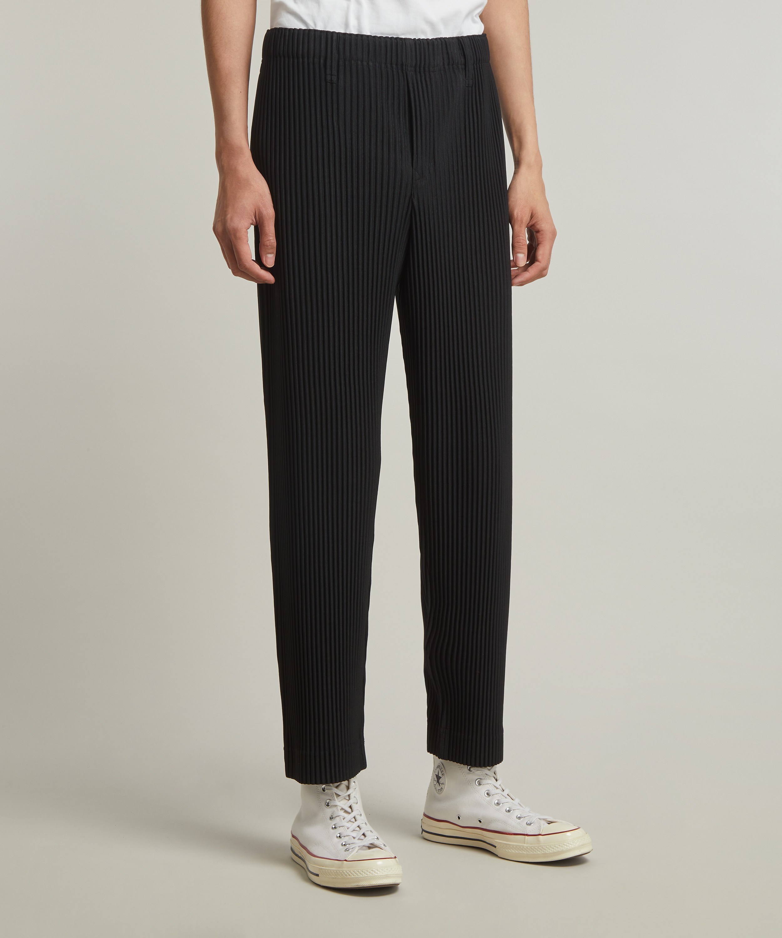 Homme Plisse Issey Miyake - Core Pleated Straight Leg Trousers image number 2