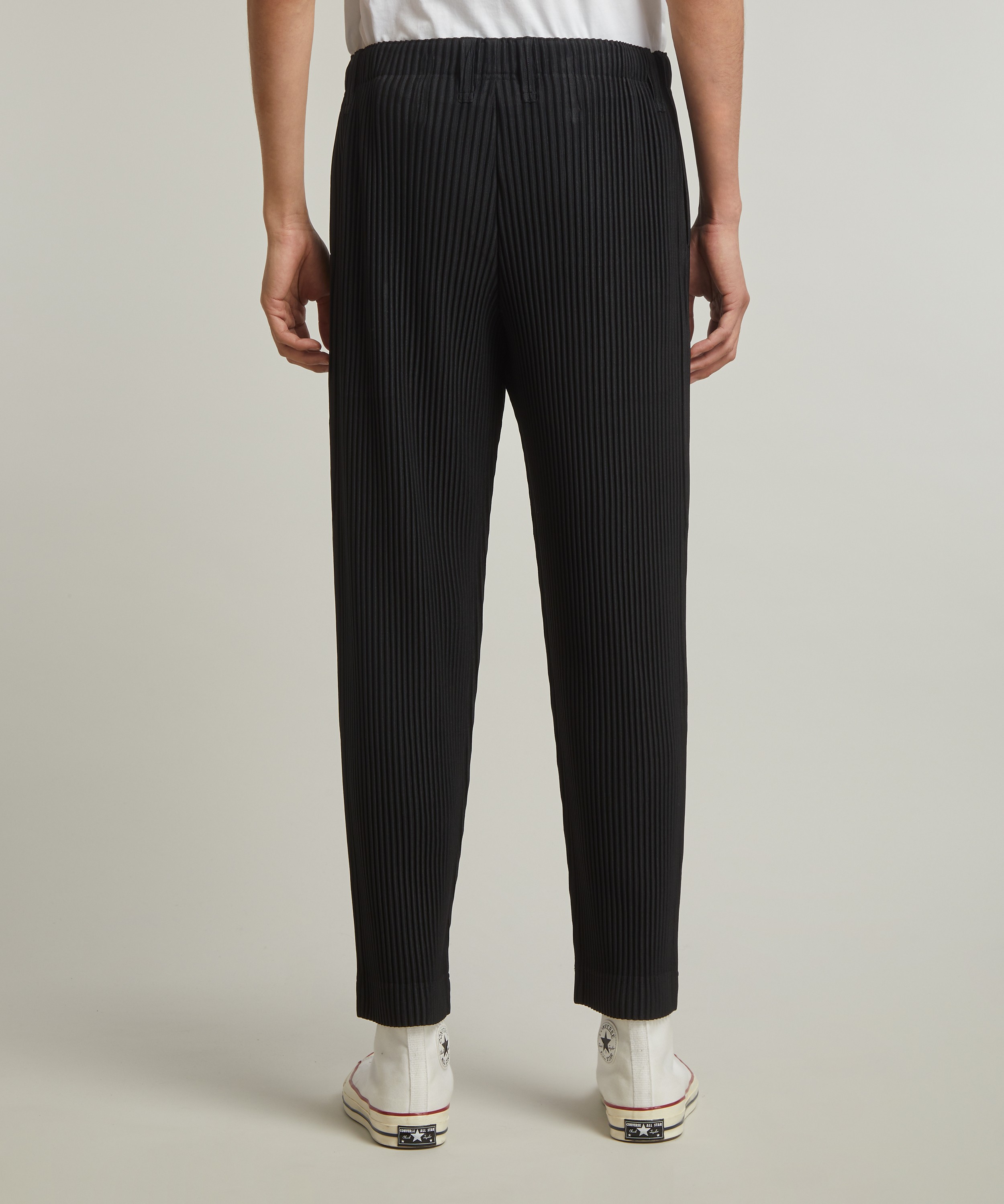 Homme Plisse Issey Miyake - Core Pleated Straight Leg Trousers image number 3