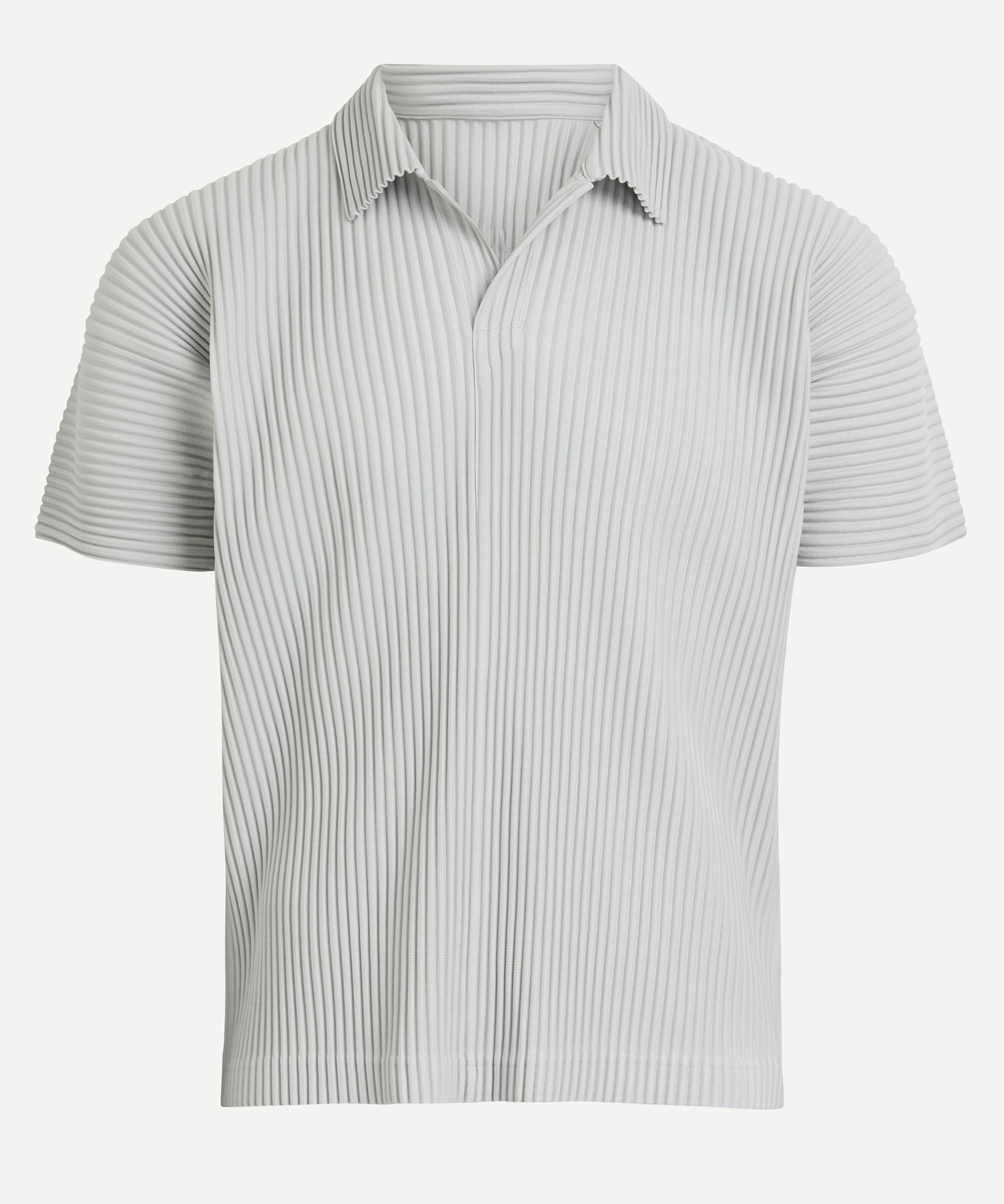 Homme Plisse Issey Miyake - Pleated Polo Shirt image number 0