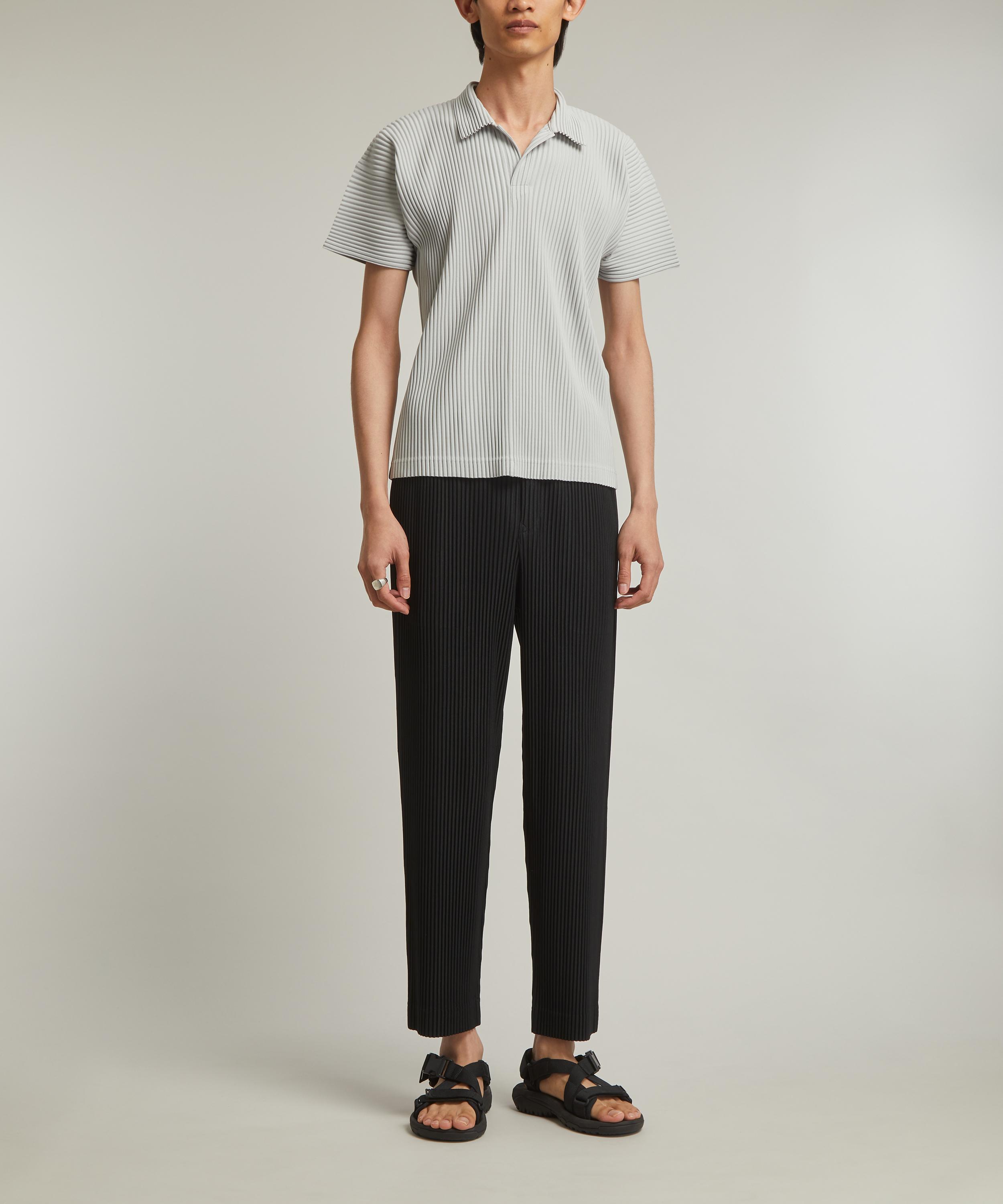 Homme Plisse Issey Miyake - Pleated Polo Shirt image number 1